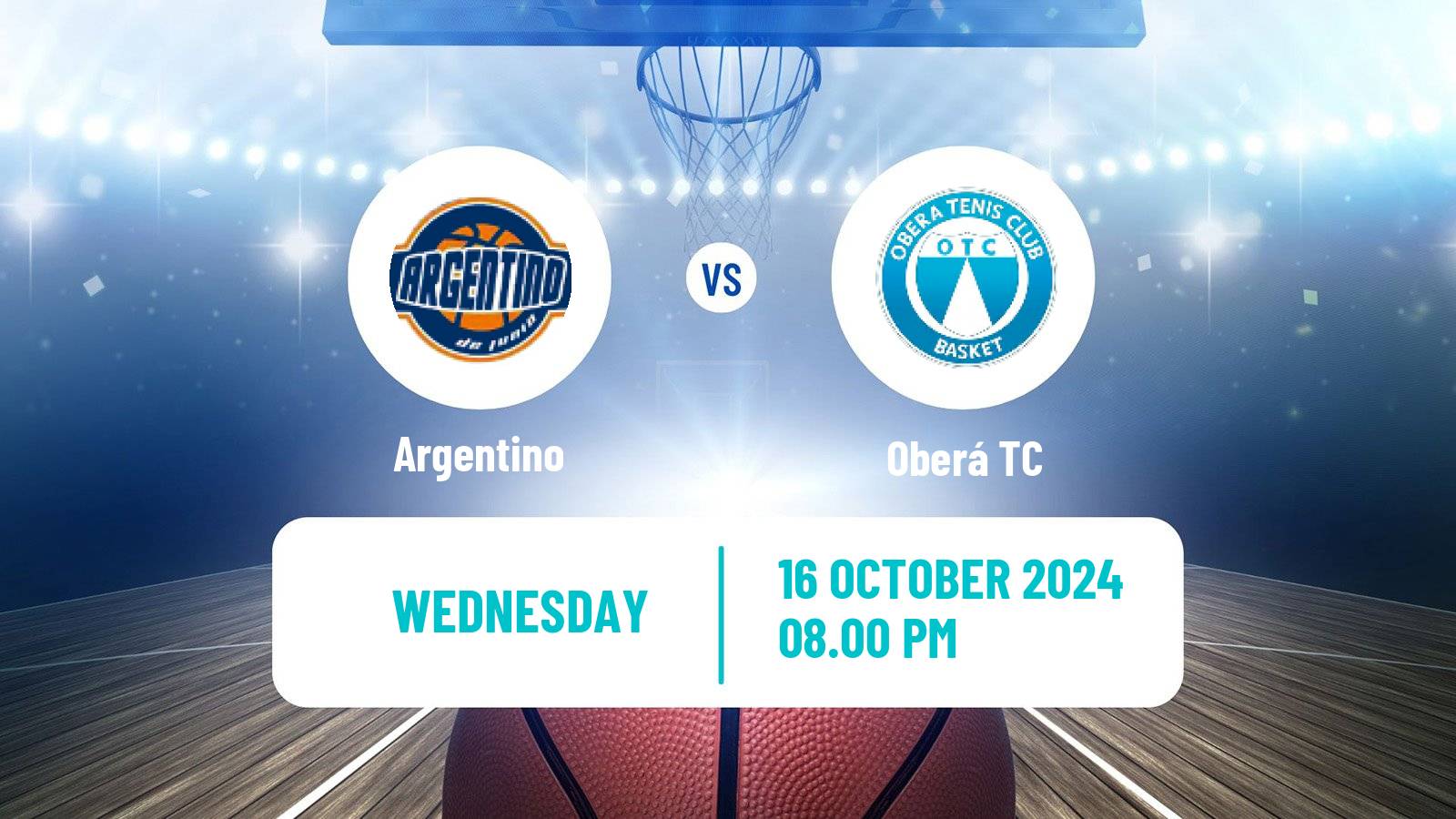 Basketball Argentinian LNB Argentino - Oberá TC