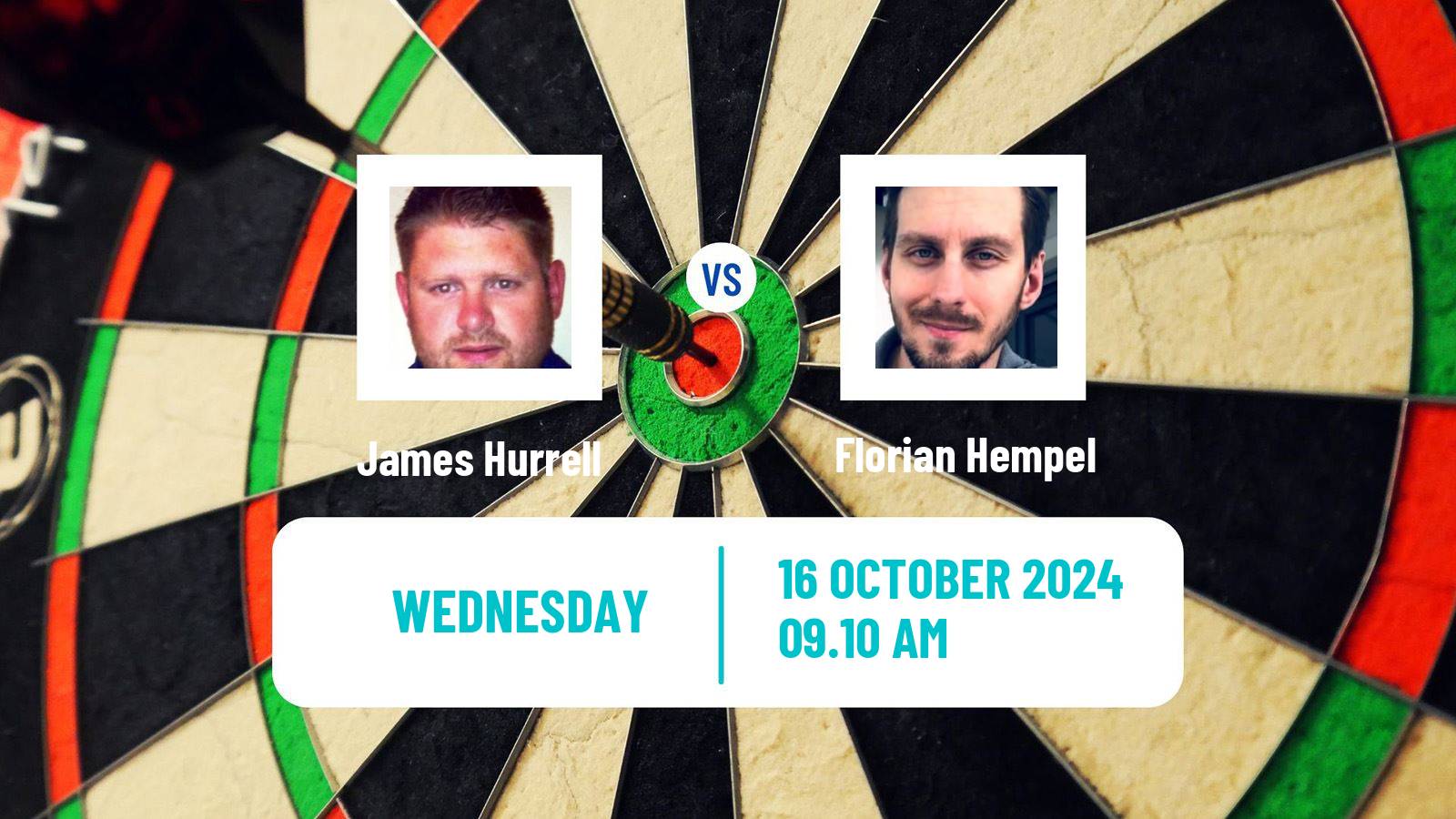 Darts Players Championship 28 James Hurrell - Florian Hempel