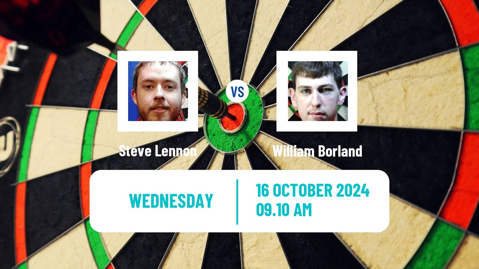 Darts Players Championship 28 Steve Lennon - William Borland