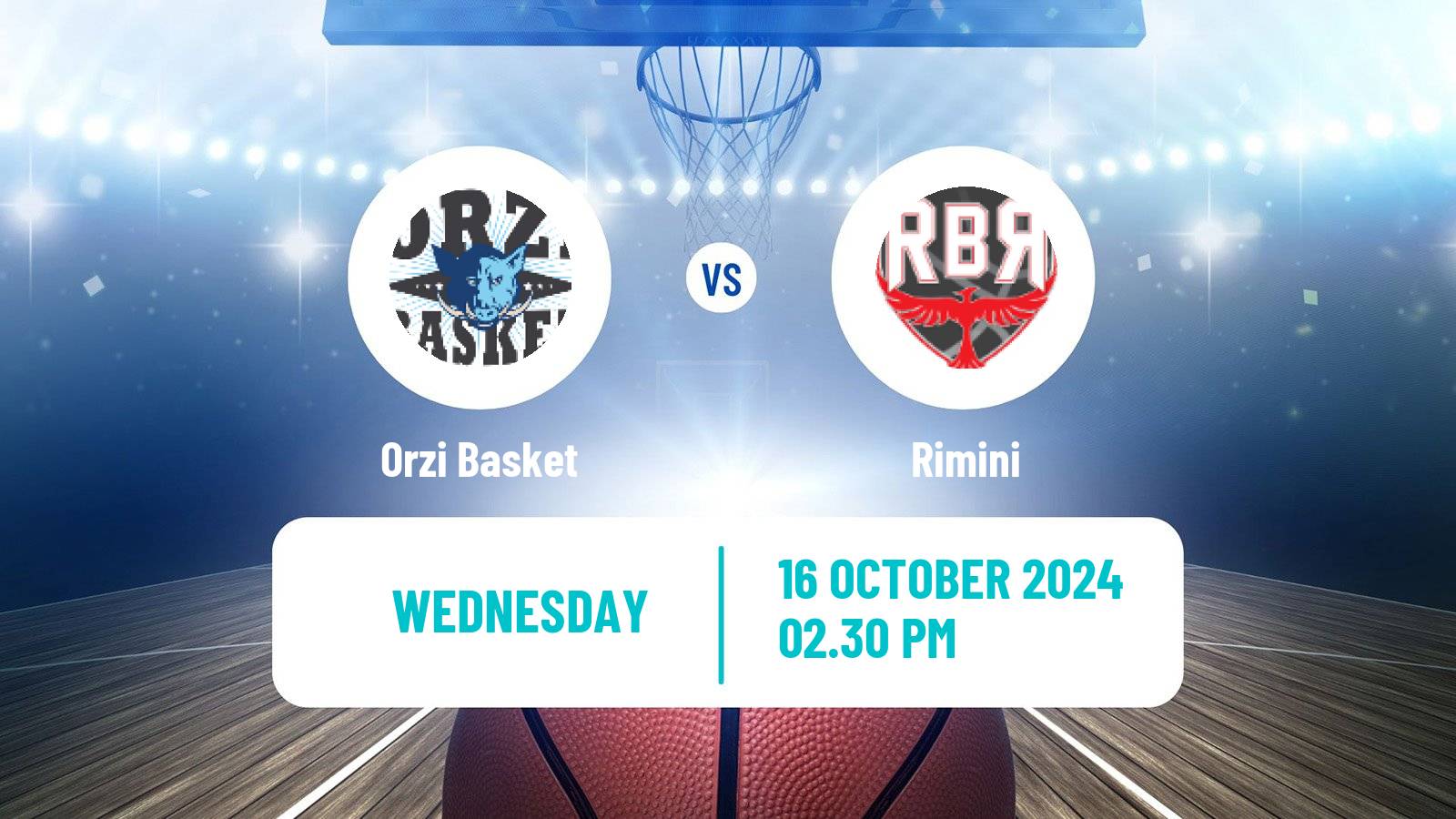 Basketball Italian Serie A2 Basketball Orzi Basket - Rimini