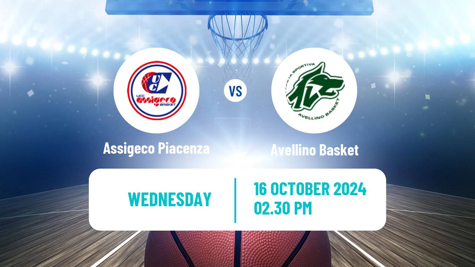 Basketball Italian Serie A2 Basketball Assigeco Piacenza - Avellino Basket