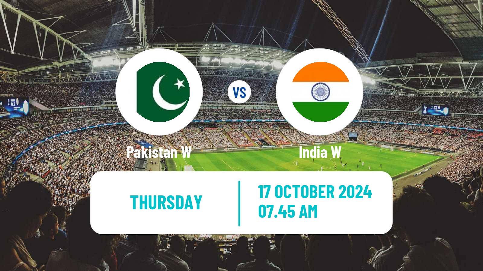 Soccer SAFF Championship Women Pakistan W - India W