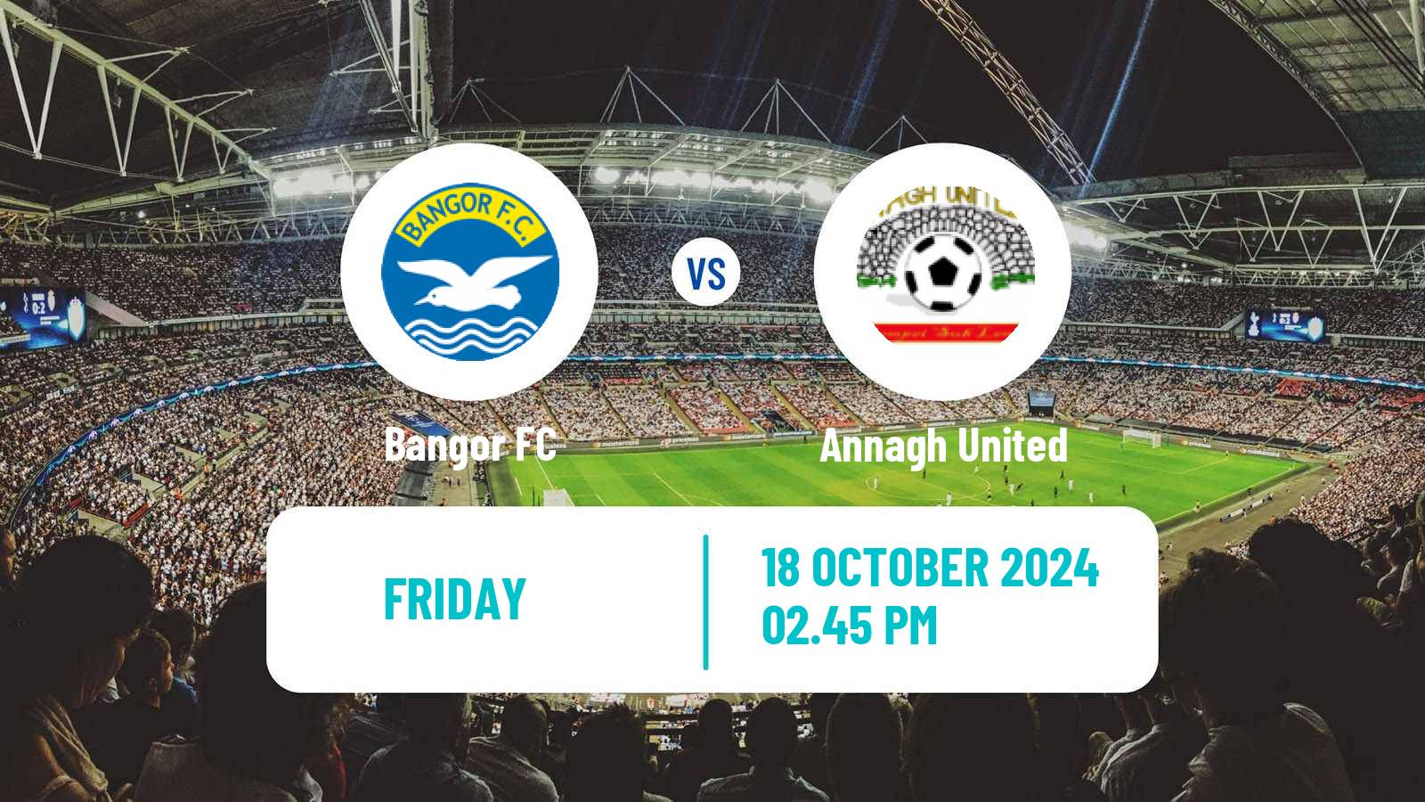 Soccer Northern Irish Championship Bangor - Annagh United