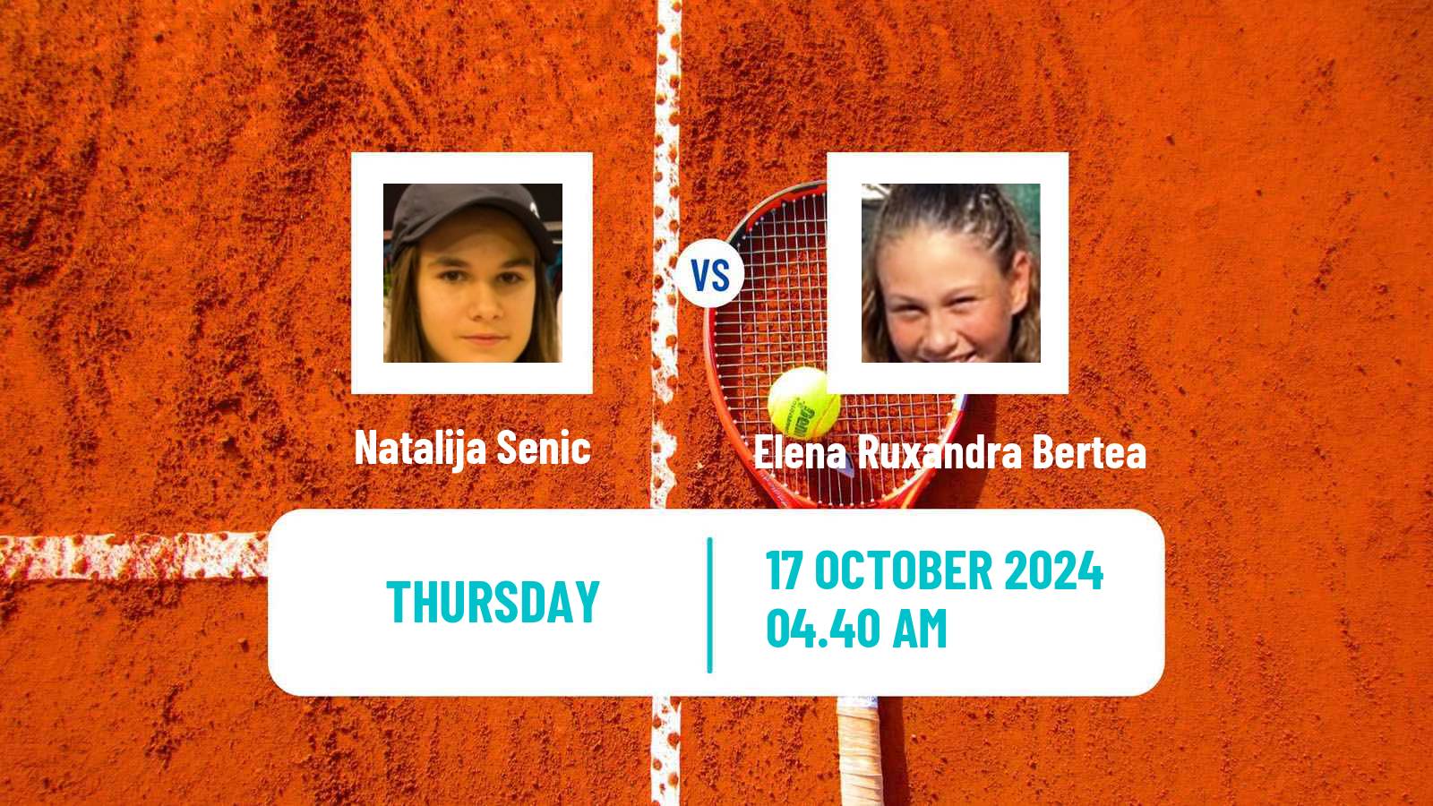 Tennis ITF W35 Heraklion Women Natalija Senic - Elena Ruxandra Bertea