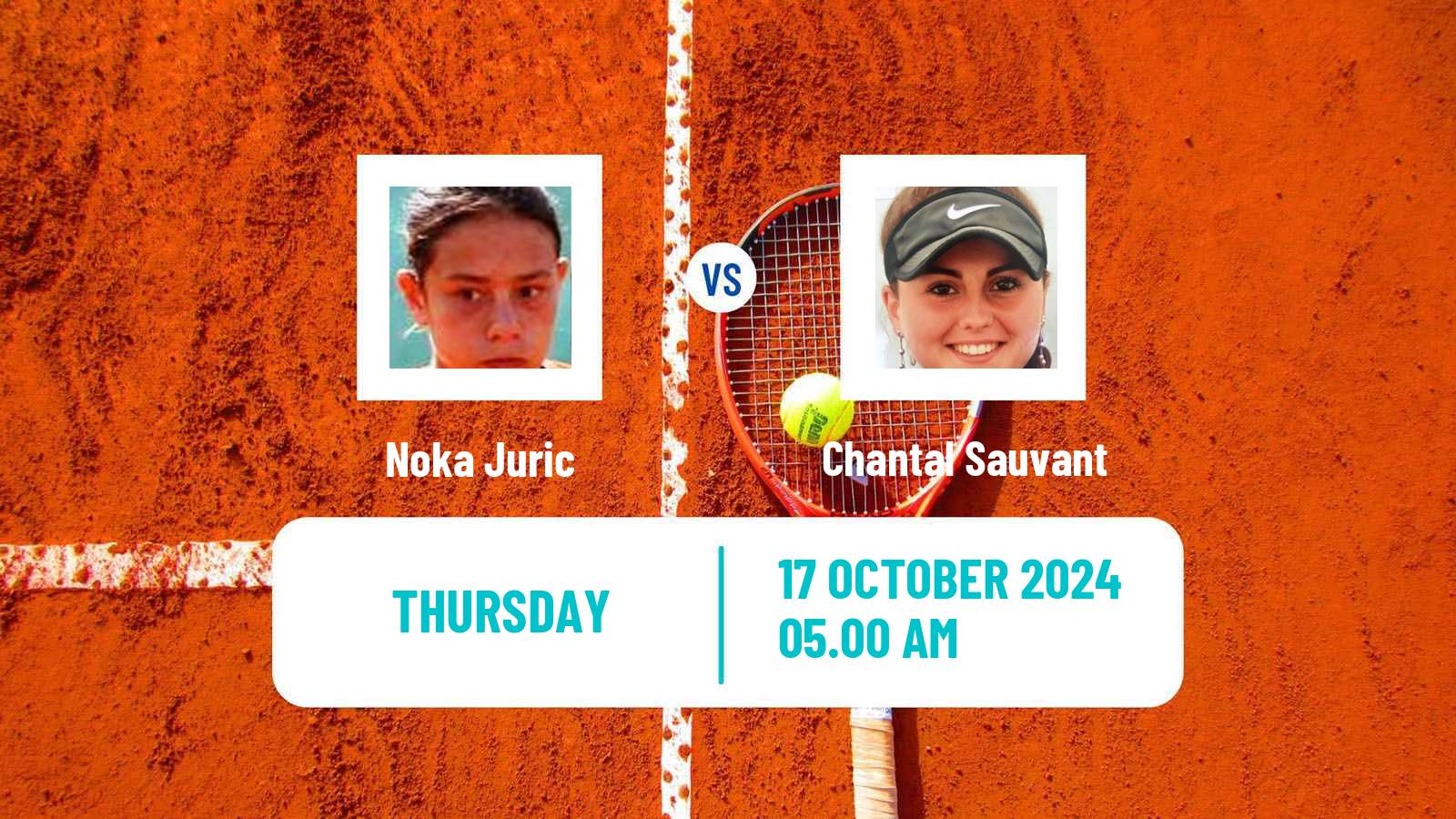 Tennis ITF W15 Bol 3 Women Noka Juric - Chantal Sauvant