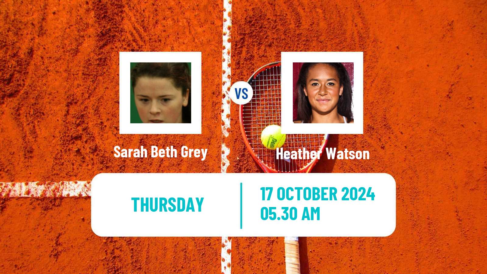 Tennis ITF W100 Shrewsbury Women Sarah Beth Grey - Heather Watson