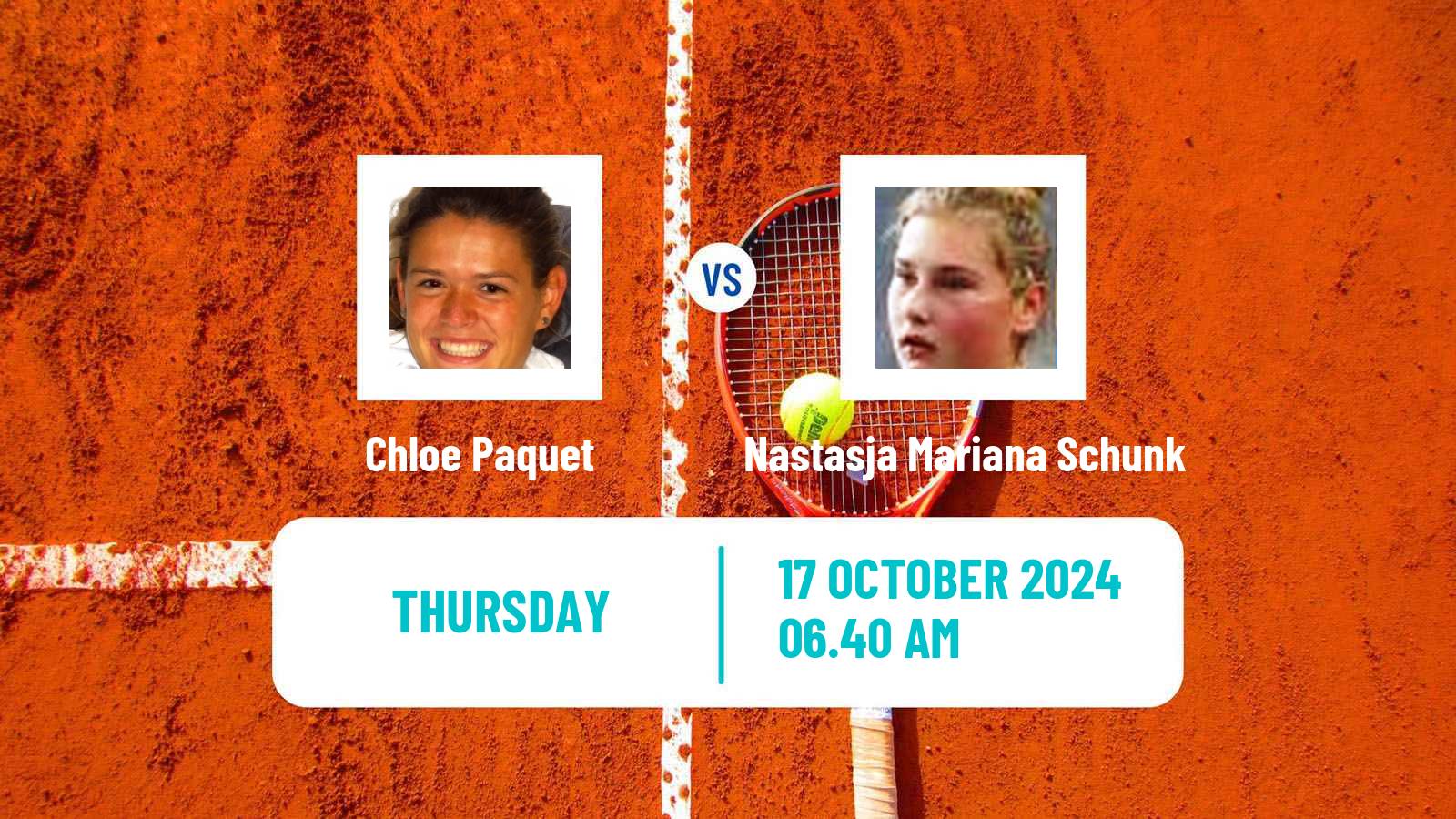 Tennis ITF W100 Shrewsbury Women Chloe Paquet - Nastasja Mariana Schunk