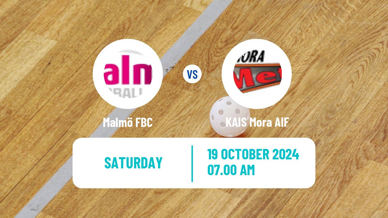 Floorball Swedish Superligan Floorball Women Malmö FBC - KAIS Mora AIF