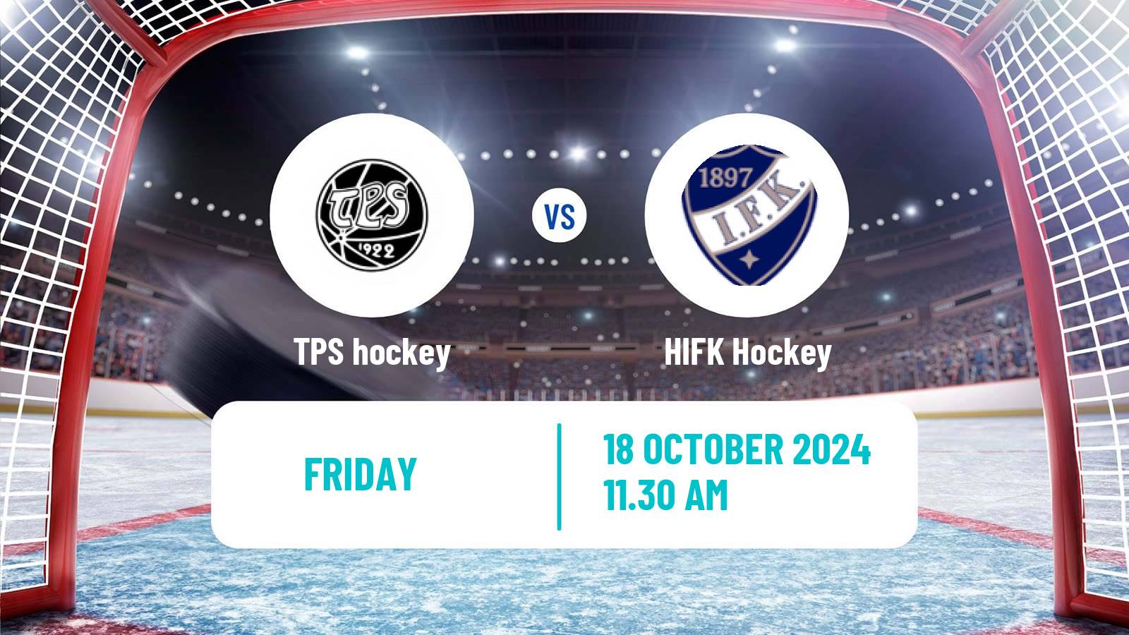 Hockey Finnish SM-liiga TPS - HIFK