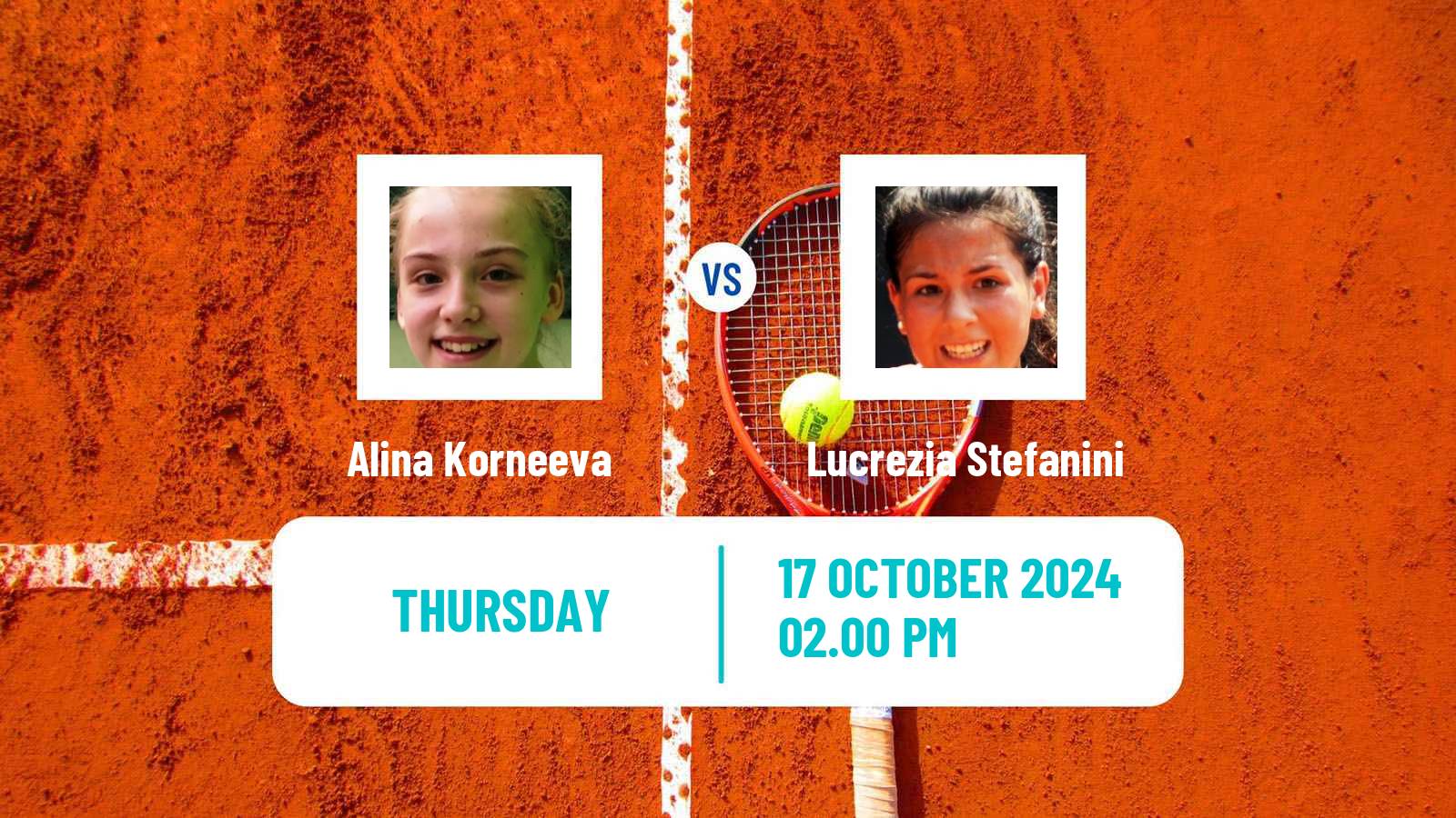 Tennis ITF W100 Macon Ga Women Alina Korneeva - Lucrezia Stefanini