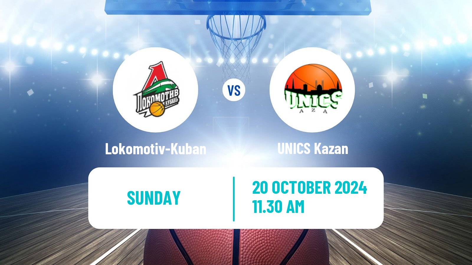 Basketball VTB United League Lokomotiv-Kuban - UNICS