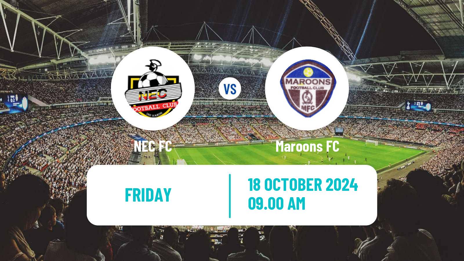 Soccer Ugandan Super League NEC FC - Maroons