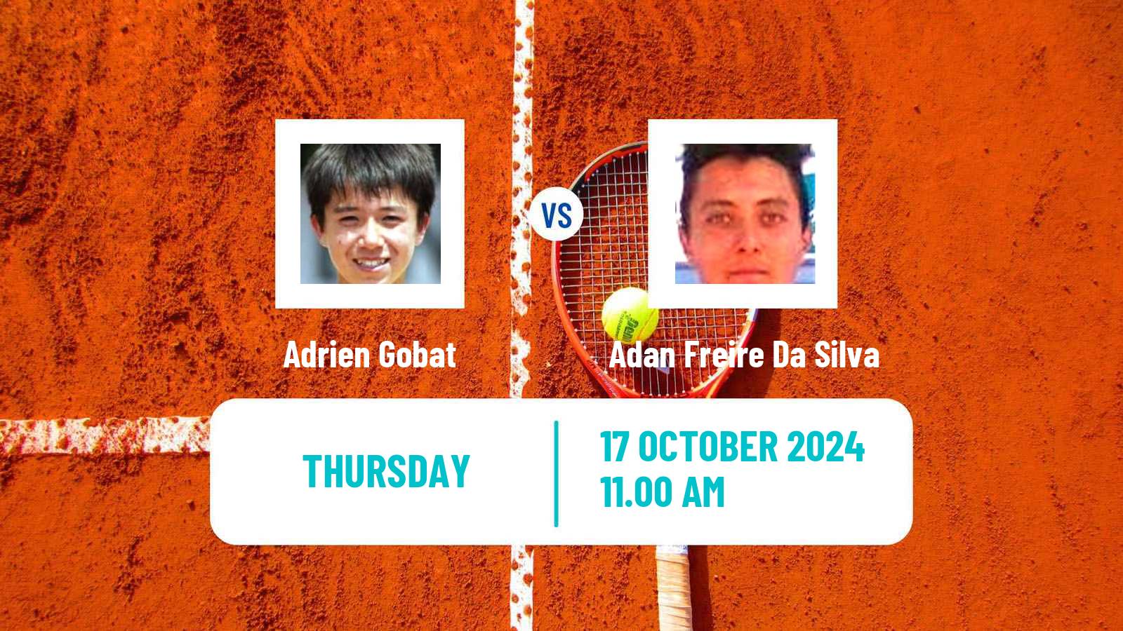 Tennis ITF M15 Villers Les Nancy Men Adrien Gobat - Adan Freire Da Silva