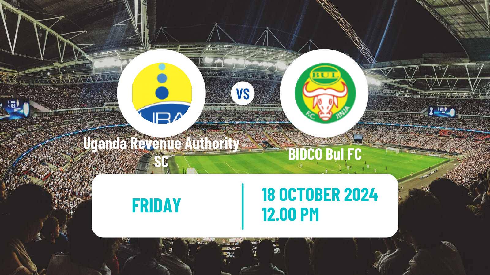 Soccer Ugandan Super League Uganda Revenue Authority SC - Bul