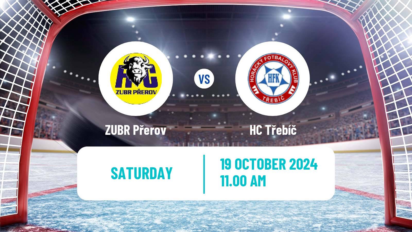 Hockey Czech Chance Liga ZUBR Přerov - Třebíč