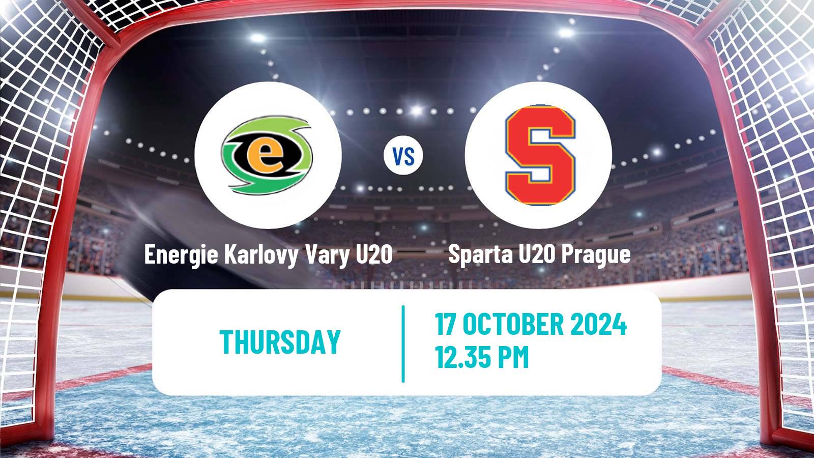 Hockey Czech ELJ Energie Karlovy Vary U20 - Sparta U20 Prague