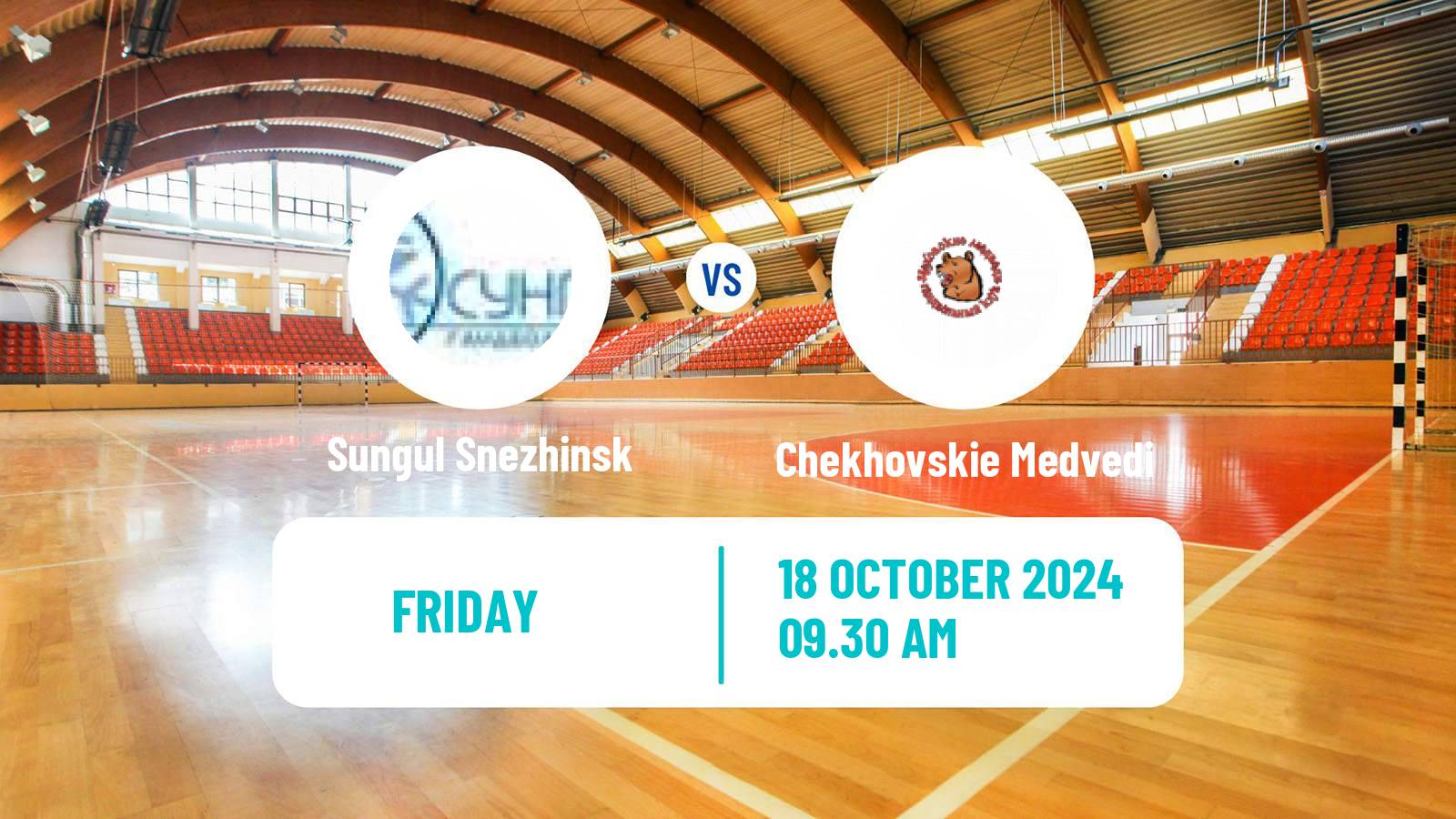 Handball Russian Superleague Handball Sungul Snezhinsk - Chekhovskie Medvedi