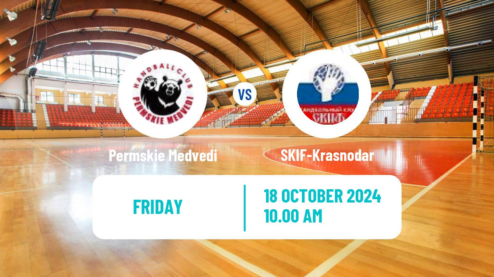 Handball Russian Superleague Handball Permskie Medvedi - SKIF-Krasnodar