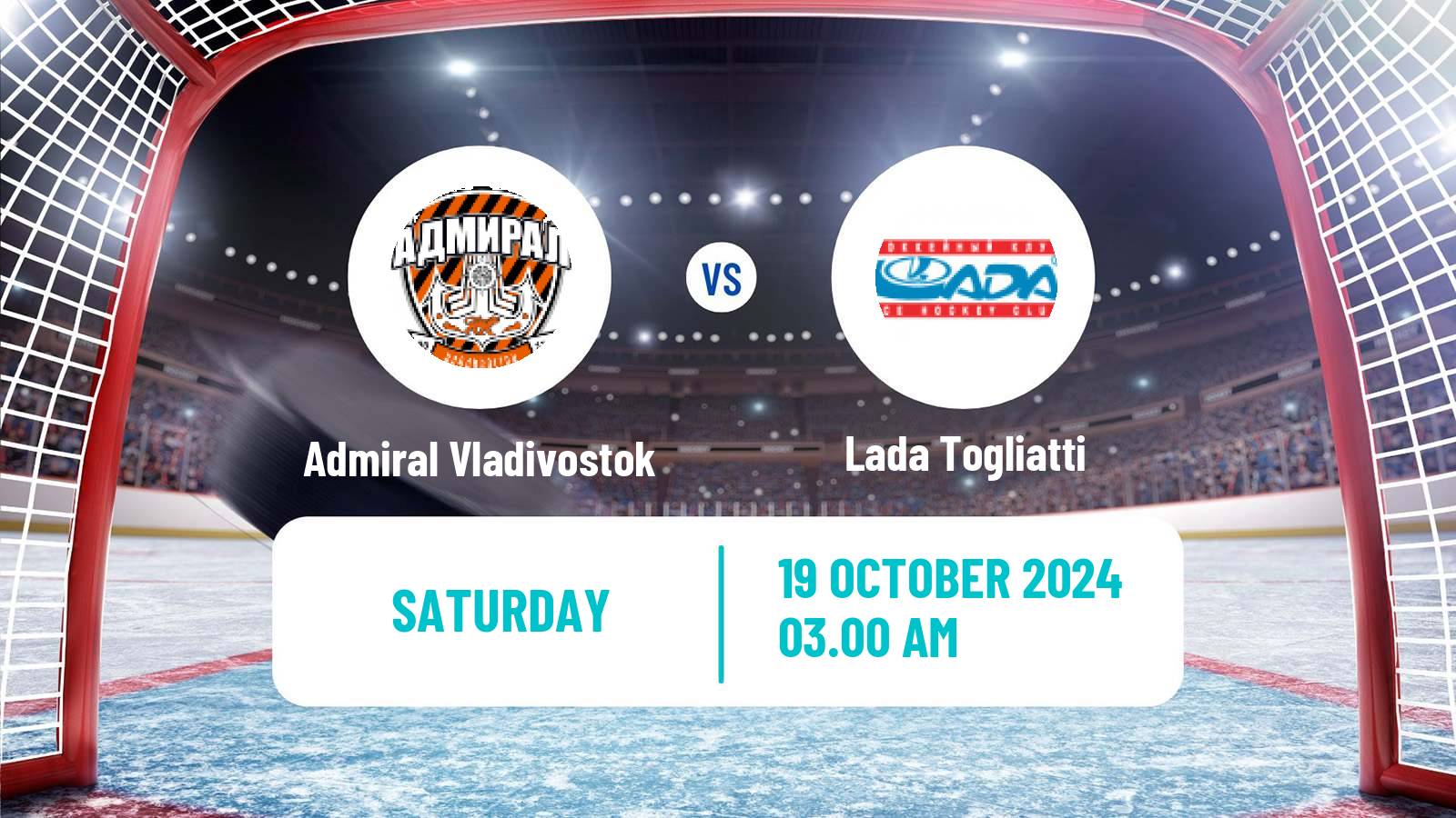 Hockey KHL Admiral Vladivostok - Lada Togliatti