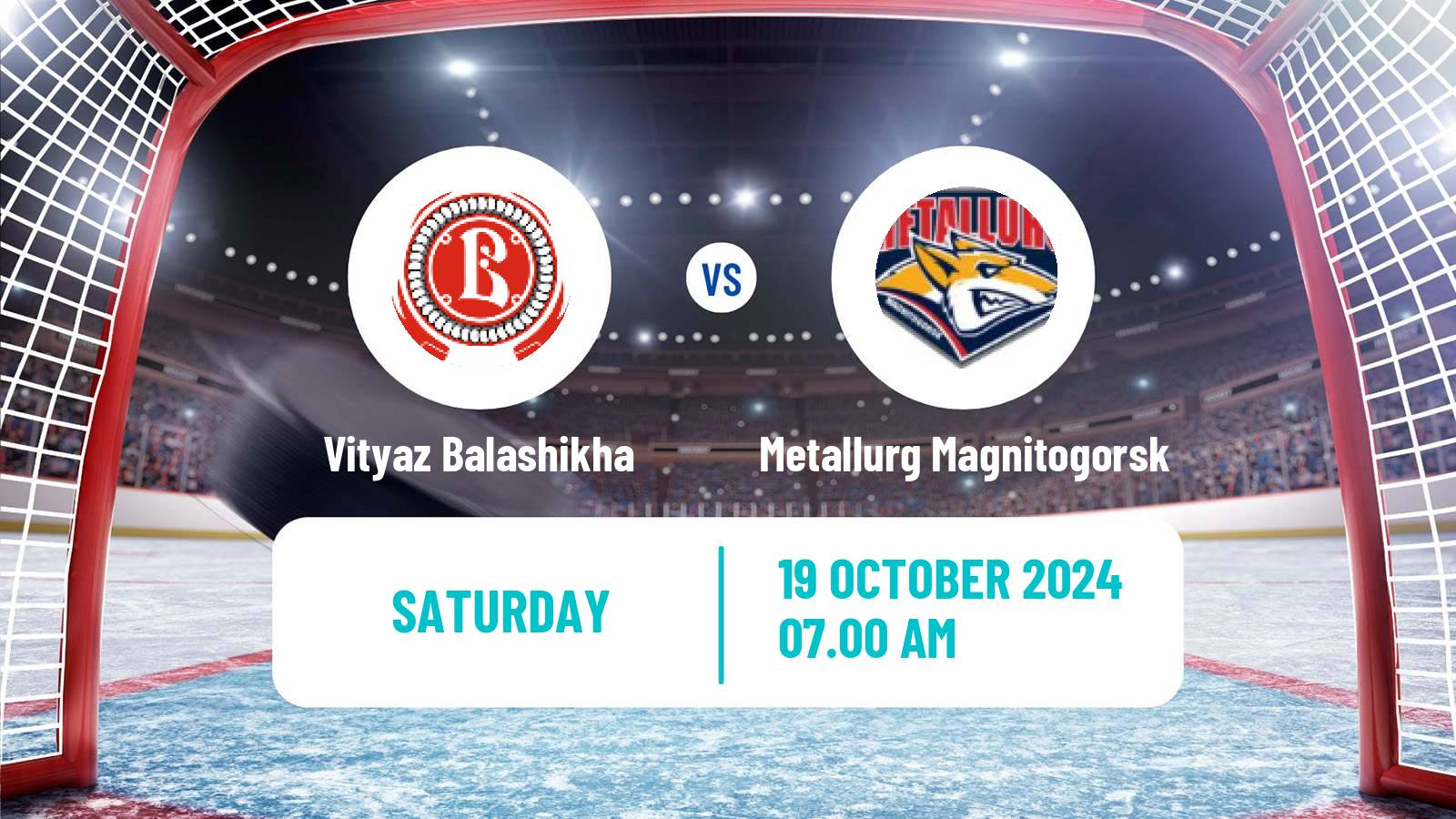 Hockey KHL Vityaz Balashikha - Metallurg Magnitogorsk