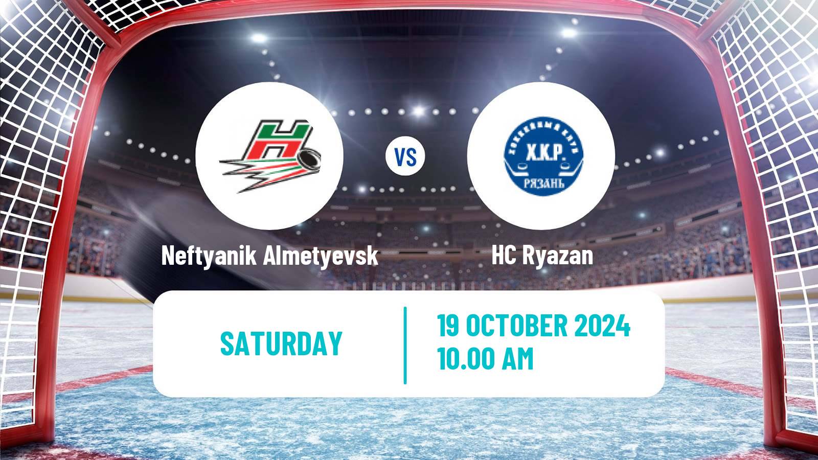 Hockey VHL Neftyanik Almetyevsk - Ryazan