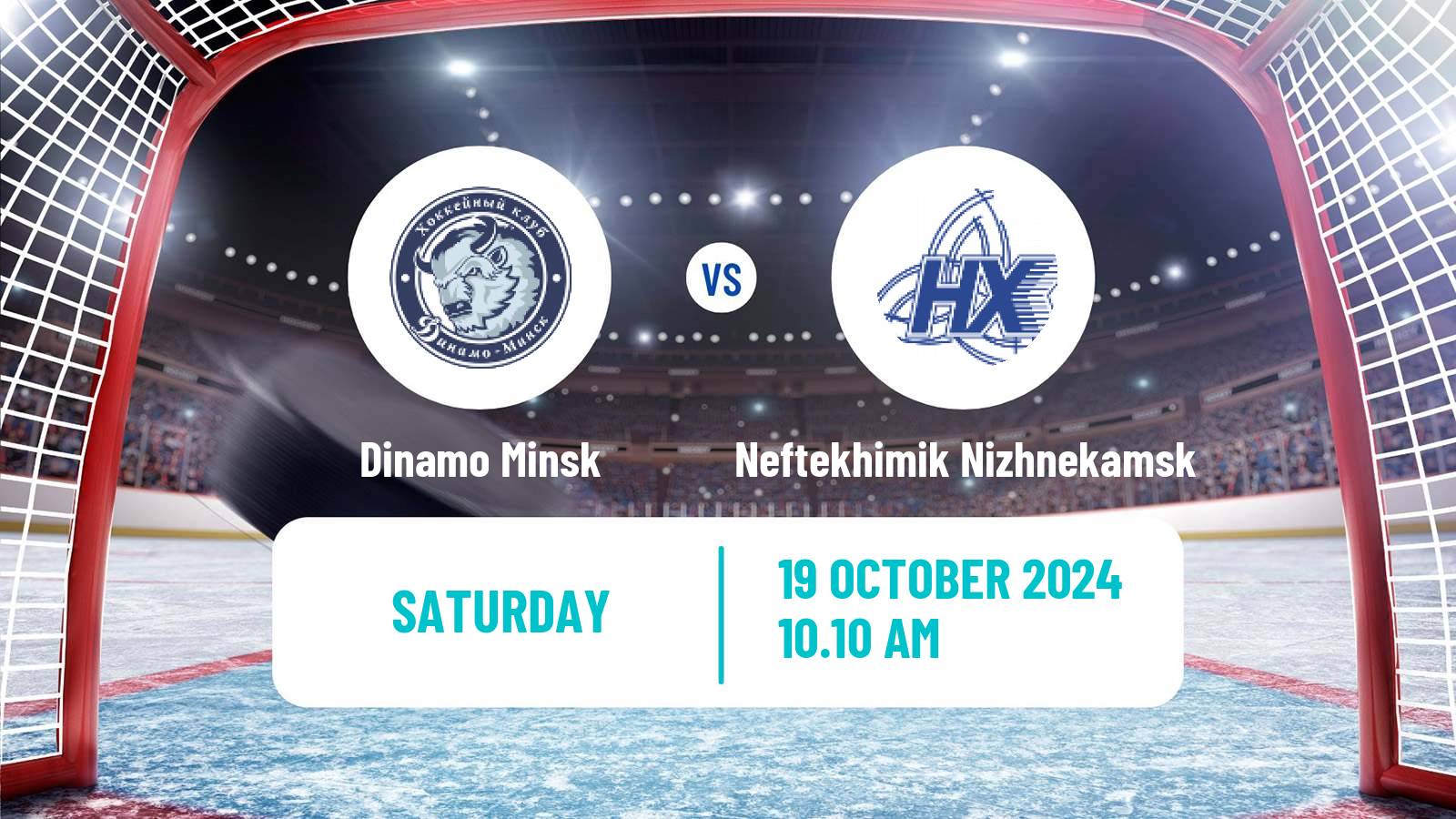 Hockey KHL Dinamo Minsk - Neftekhimik Nizhnekamsk