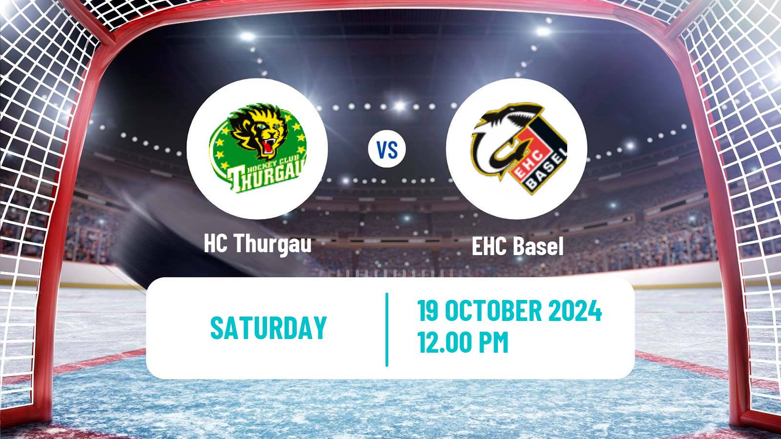 Hockey Swiss League Hockey Thurgau - EHC Basel