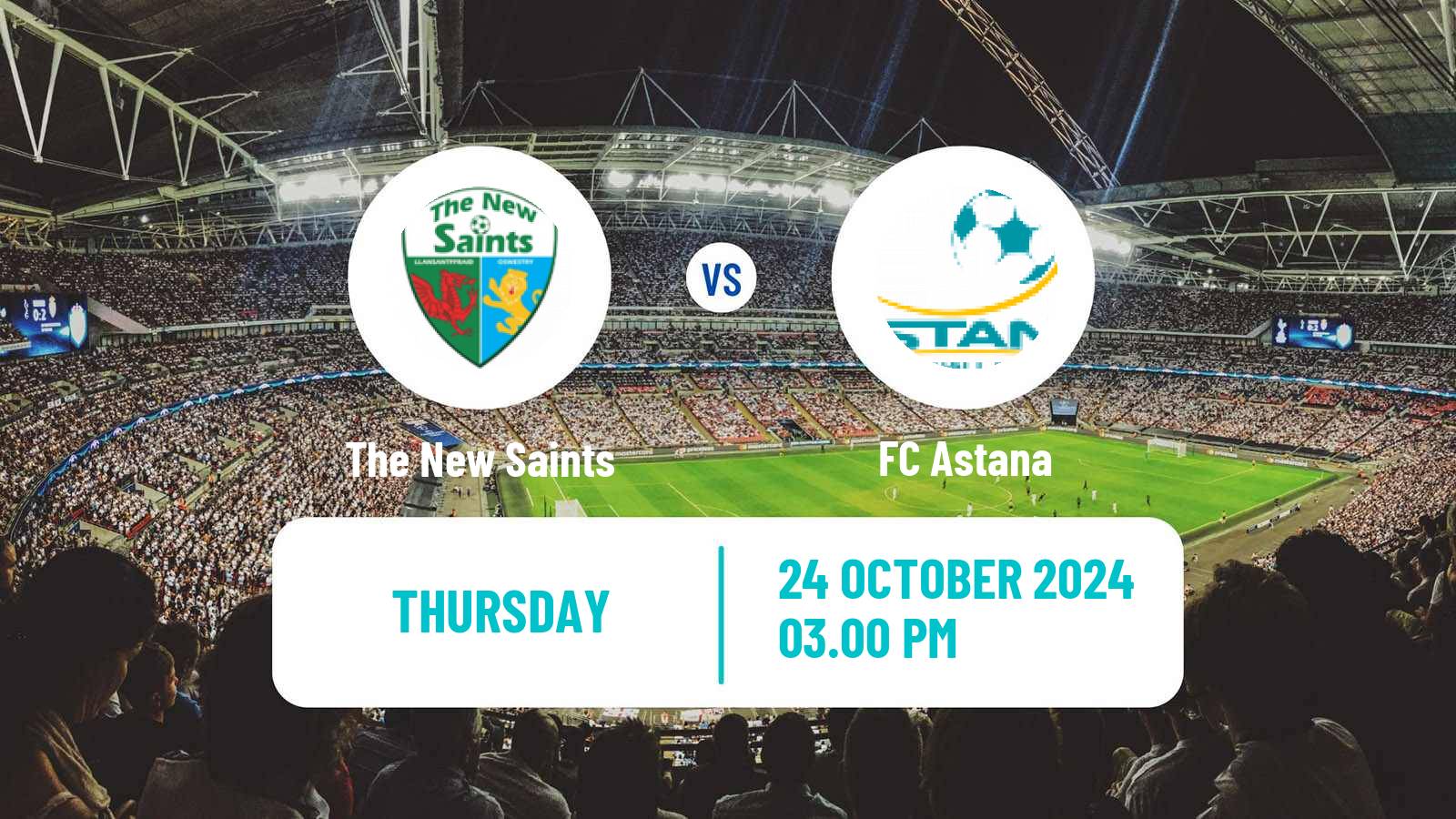 Soccer UEFA Europa Conference League The New Saints - Astana