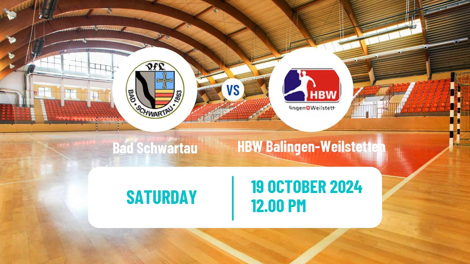 Handball German 2 Bundesliga Handball Bad Schwartau - HBW Balingen-Weilstetten