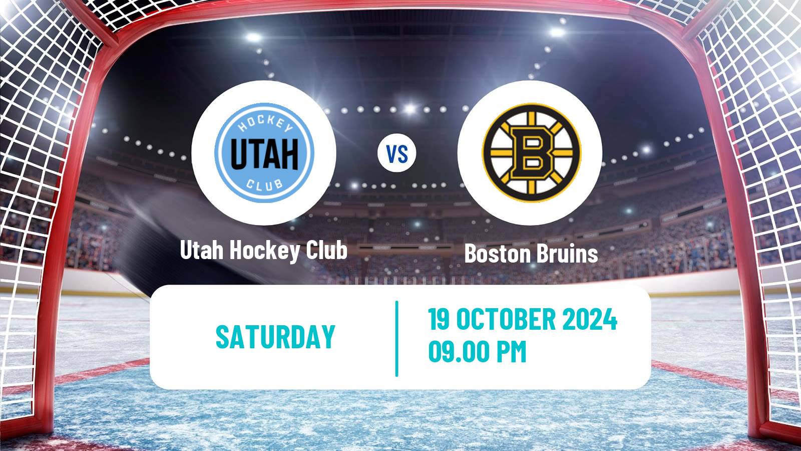 Hockey NHL Utah Hockey Club - Boston Bruins