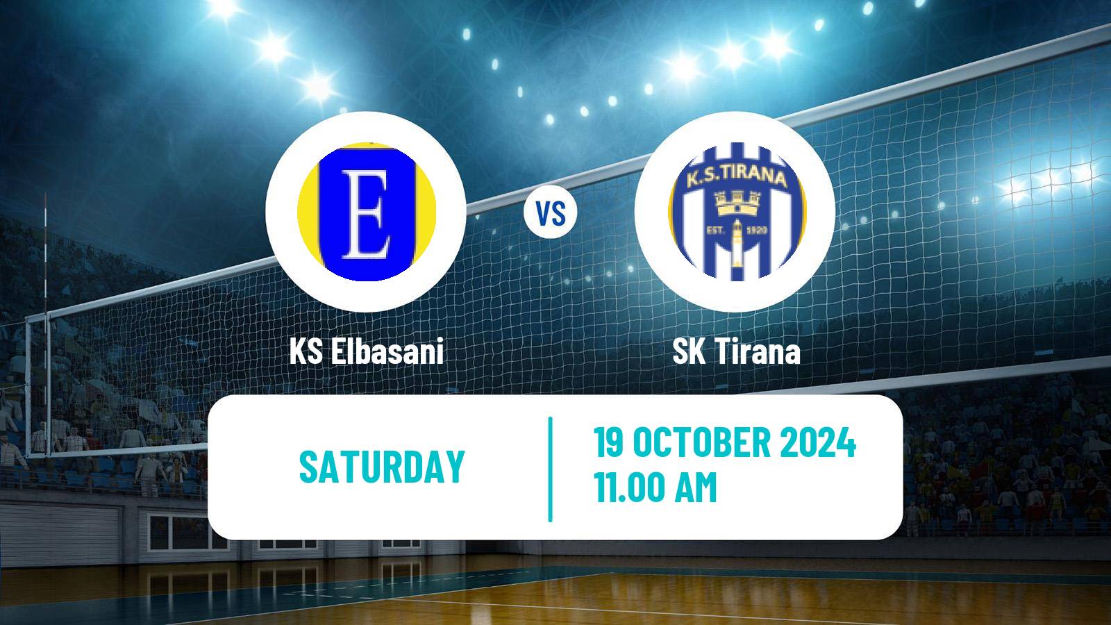 Volleyball Albanian Superliga Volleyball Elbasani - SK Tirana