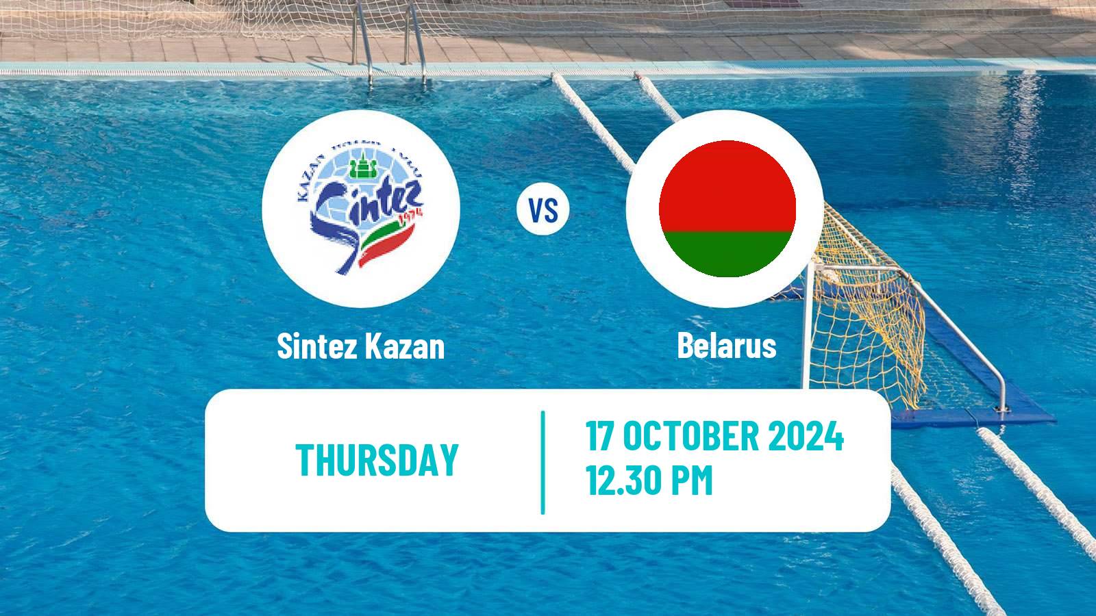 Water polo Russian Championship Water Polo Sintez Kazan - Belarus