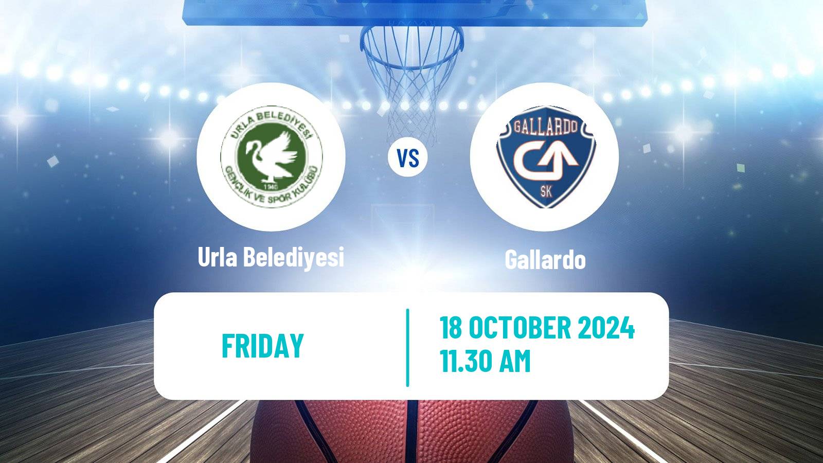 Basketball Turkish TKBL Women Urla Belediyesi - Gallardo