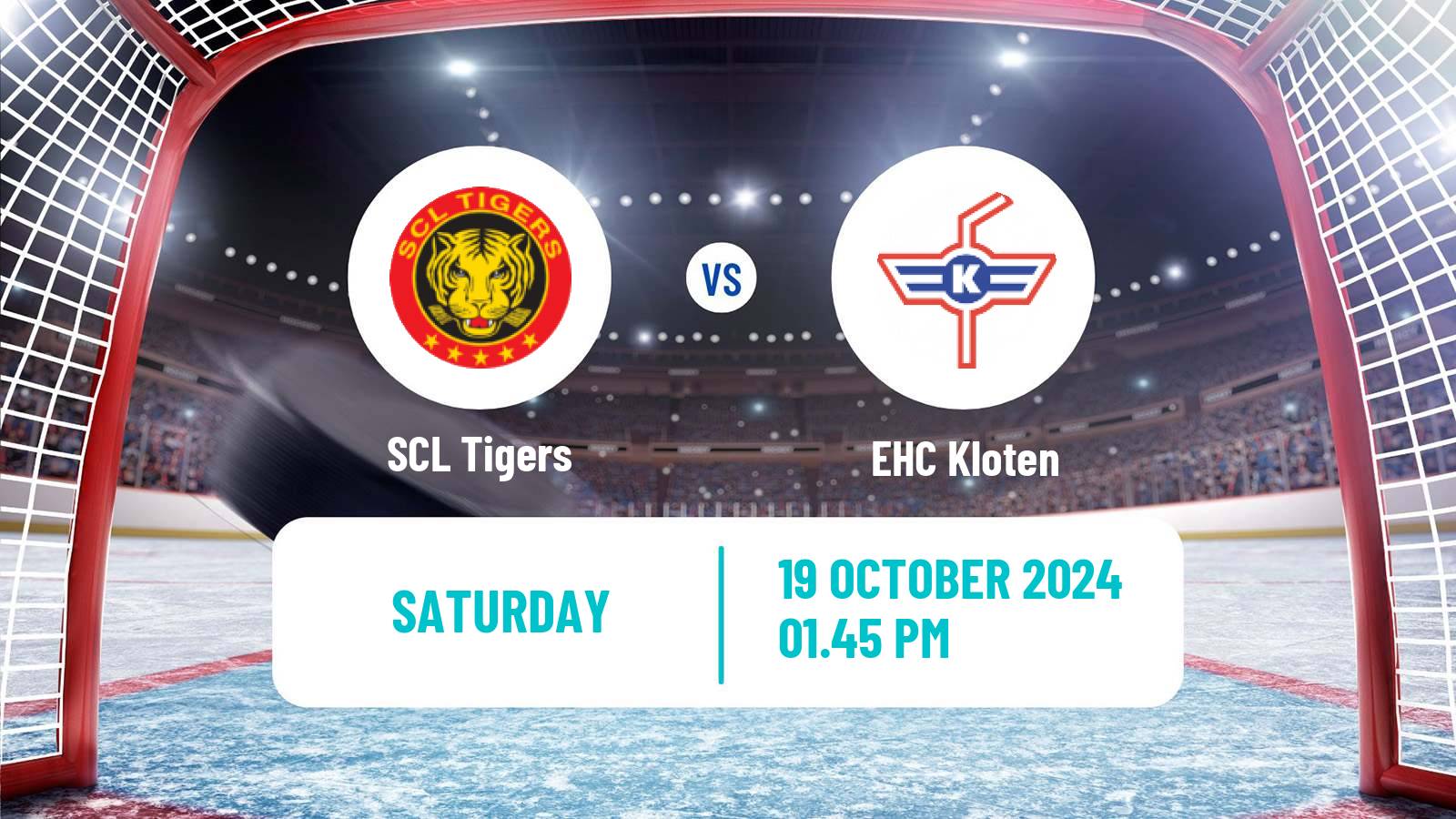 Hockey Swiss National League Hockey SCL Tigers - EHC Kloten