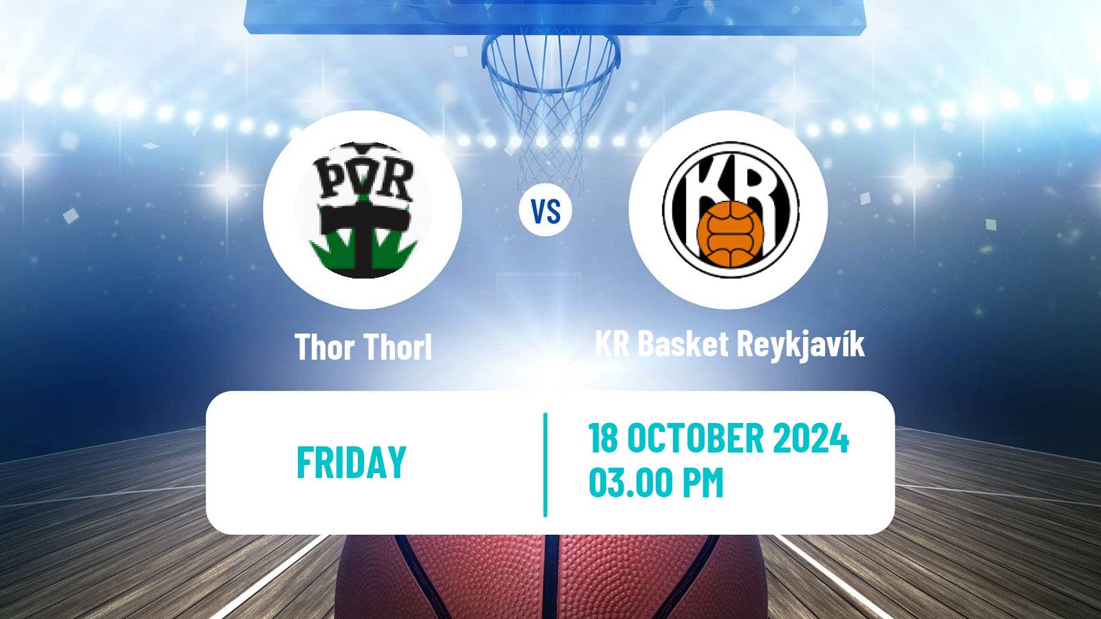 Basketball Icelandic Premier League Basketball Thor Thorl - KR Basket Reykjavík