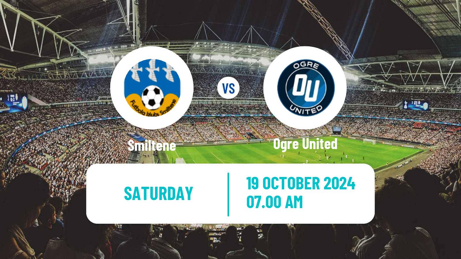 Soccer Latvian 1 Liga Smiltene - Ogre United