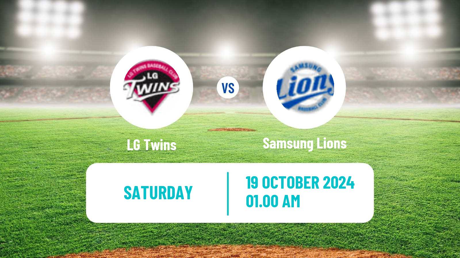 Baseball KBO LG Twins - Samsung Lions