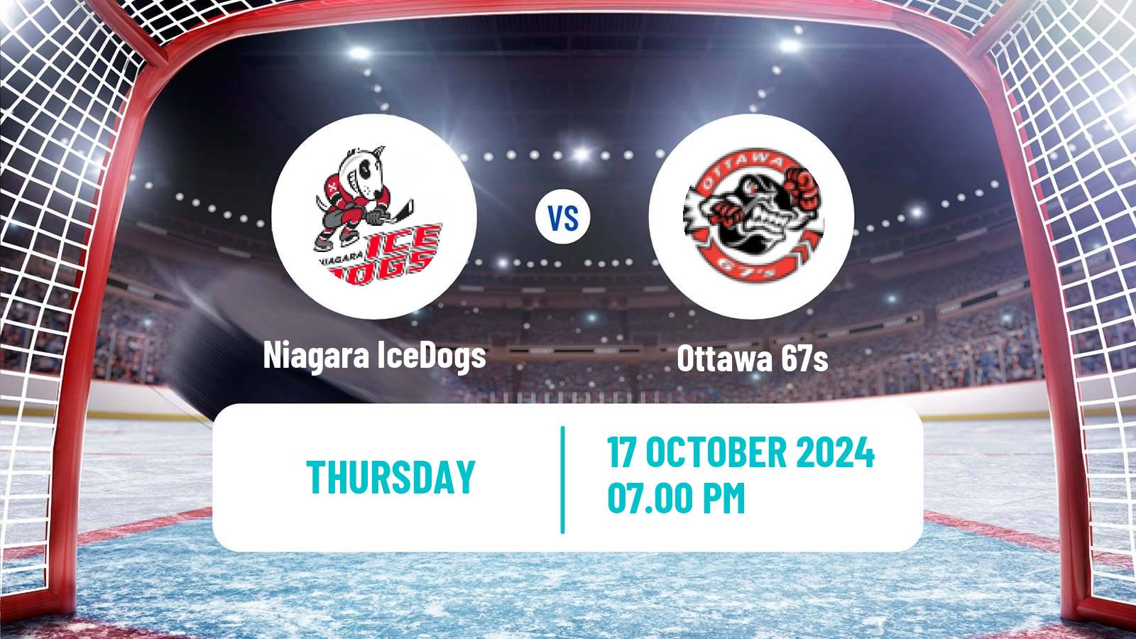 Hockey OHL Niagara IceDogs - Ottawa 67s