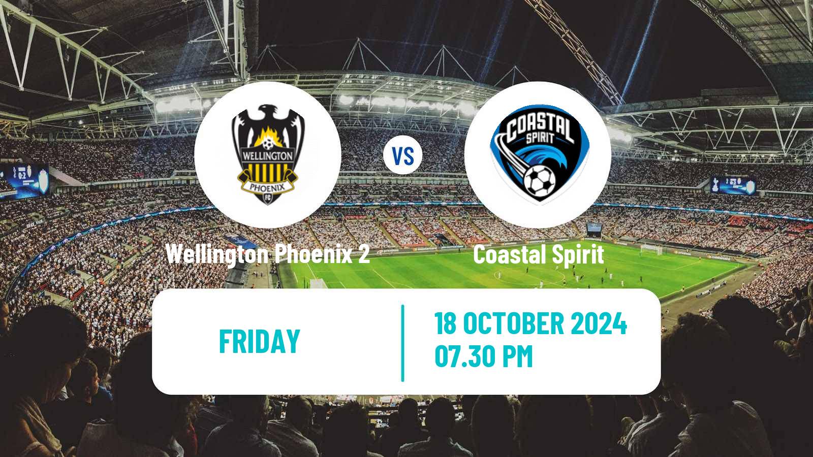 Soccer New Zealand National League Wellington Phoenix 2 - Coastal Spirit