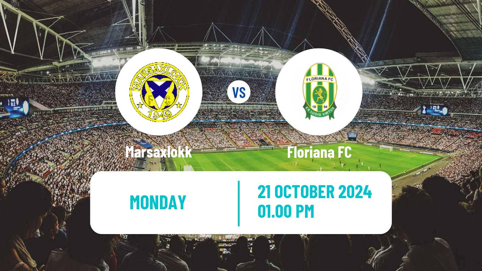 Soccer Maltese Premier League Marsaxlokk - Floriana