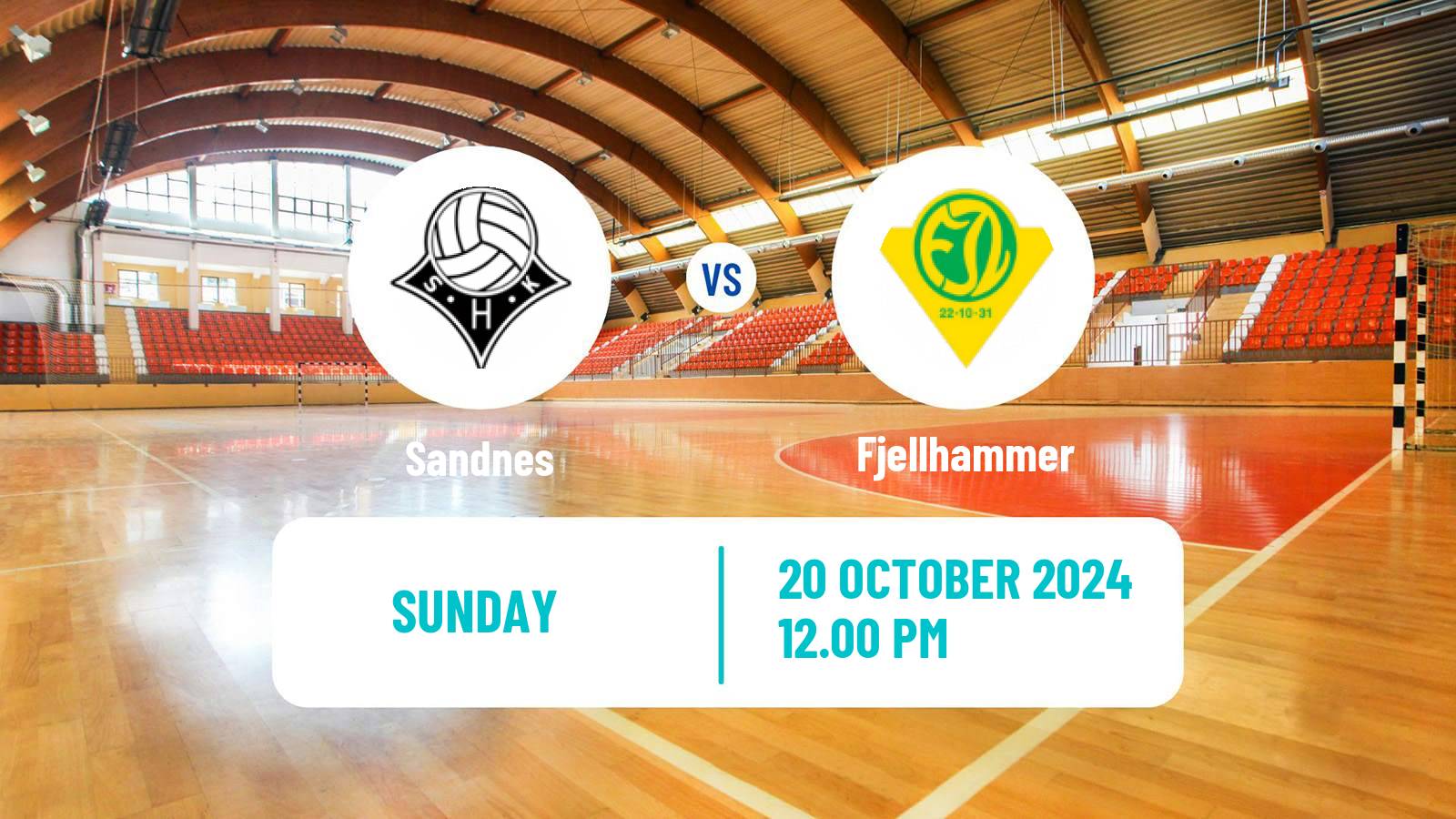 Handball Norwegian Eliteserien Handball Sandnes - Fjellhammer