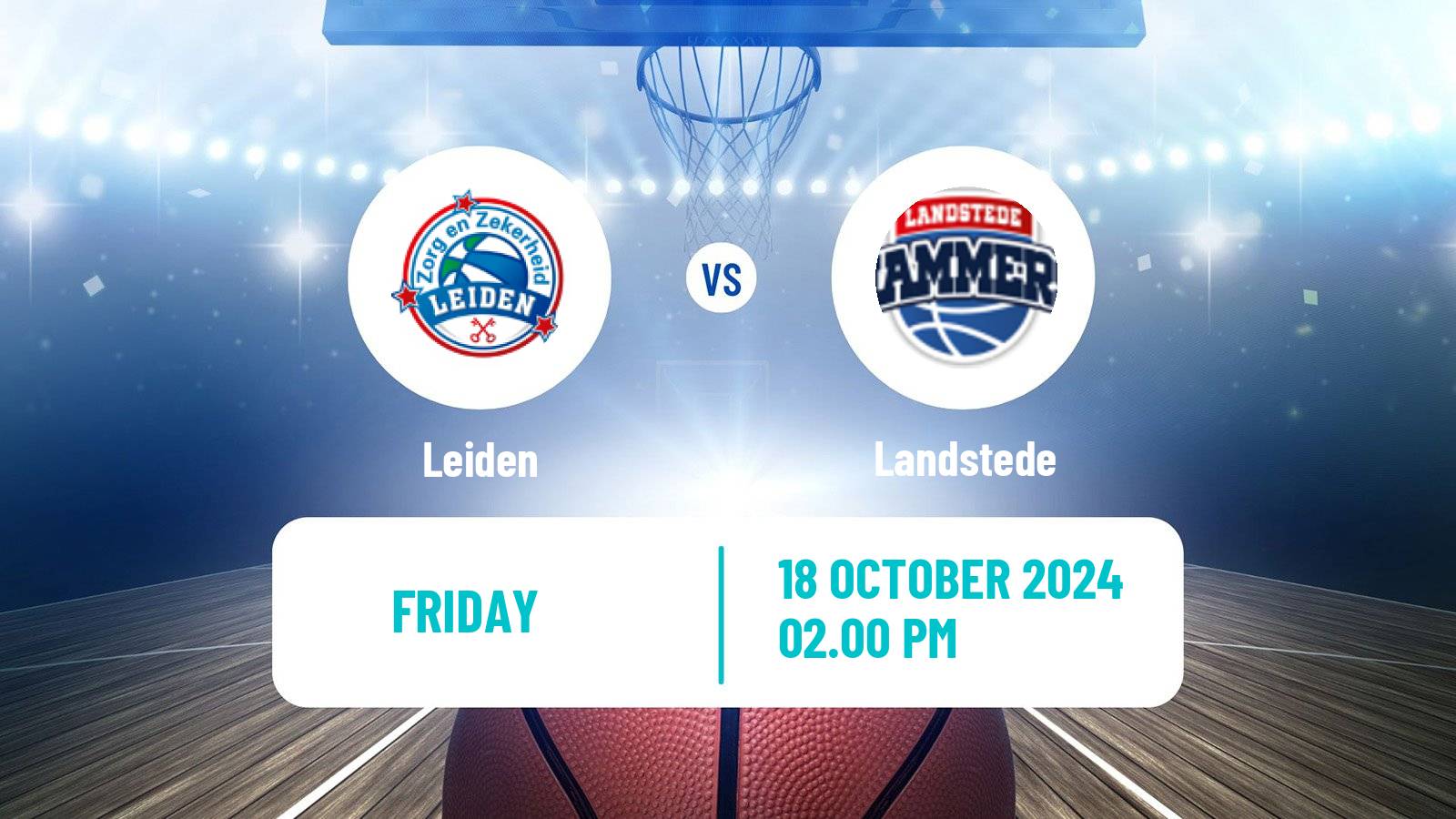 Basketball BNXT League Leiden - Landstede