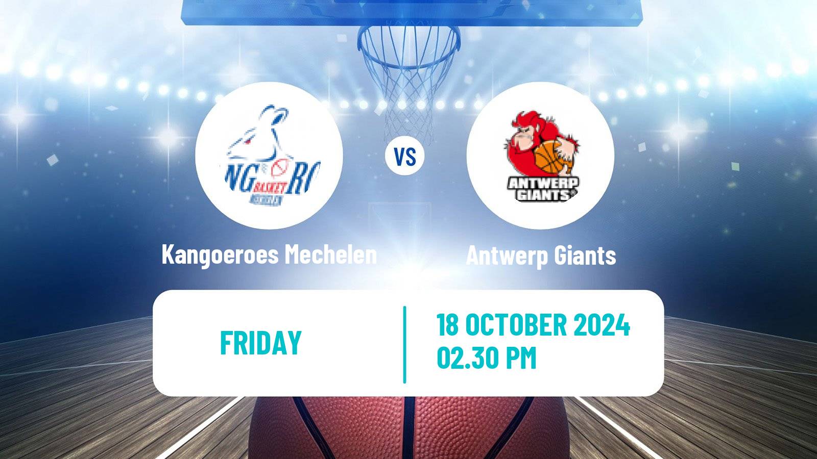 Basketball BNXT League Kangoeroes Mechelen - Antwerp Giants