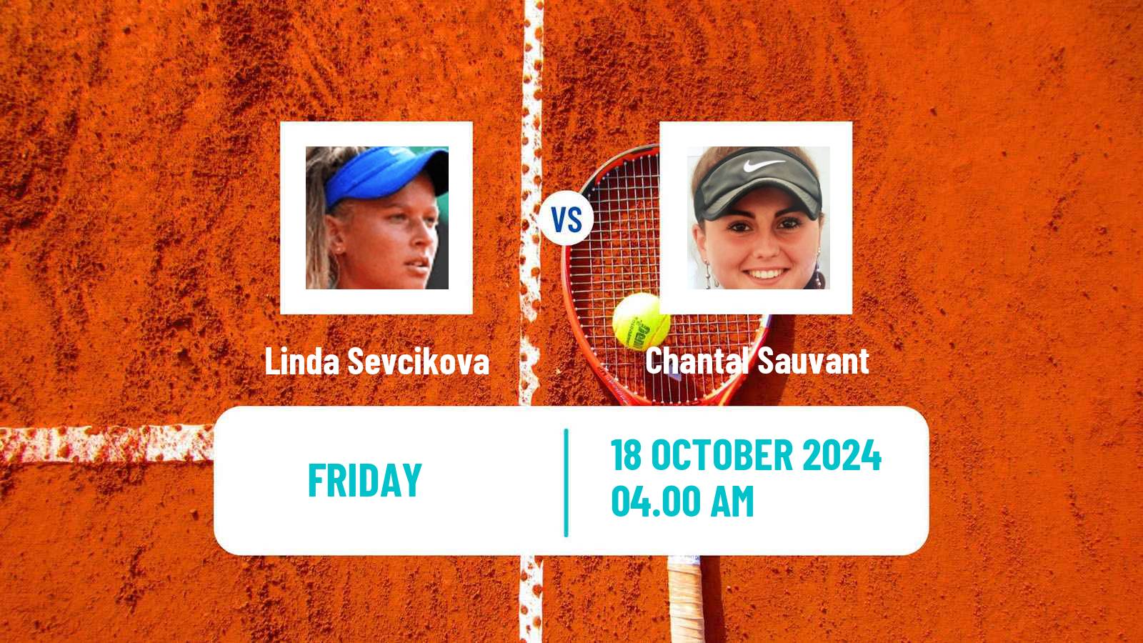 Tennis ITF W15 Bol 3 Women Linda Sevcikova - Chantal Sauvant