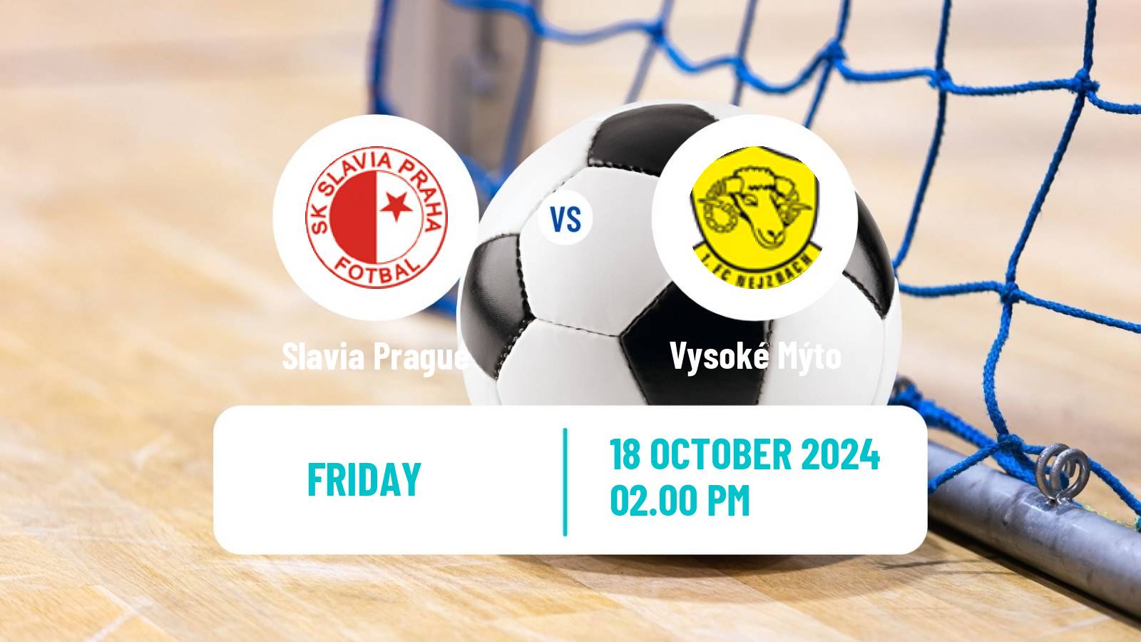 Futsal Czech 1 Futsal Liga Slavia Prague - Vysoké Mýto