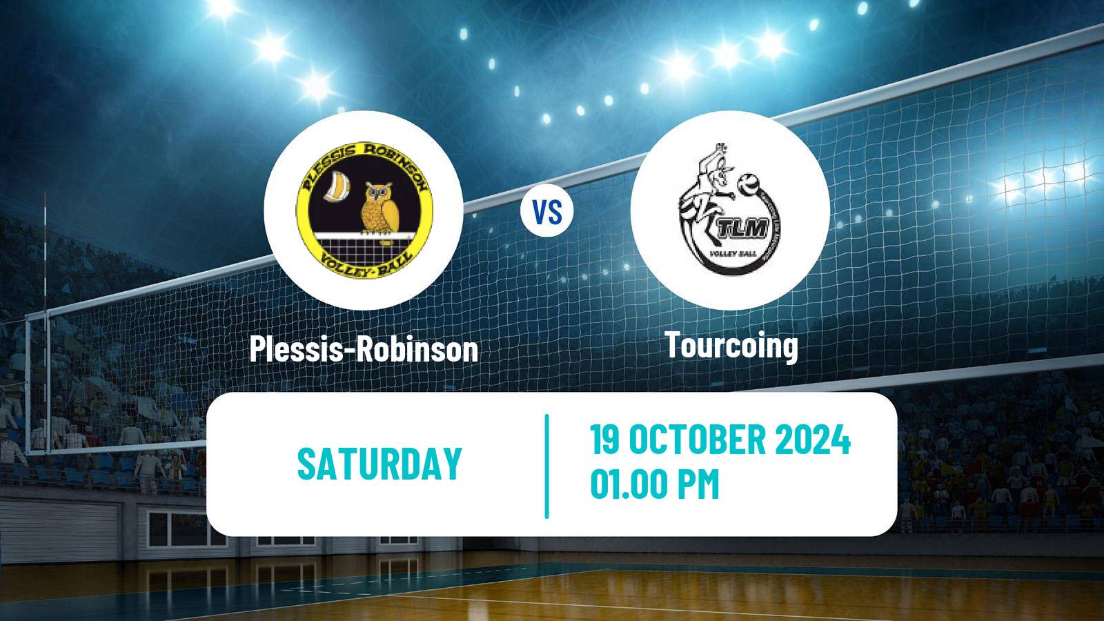 Volleyball French Ligue A Volleyball Plessis-Robinson - Tourcoing