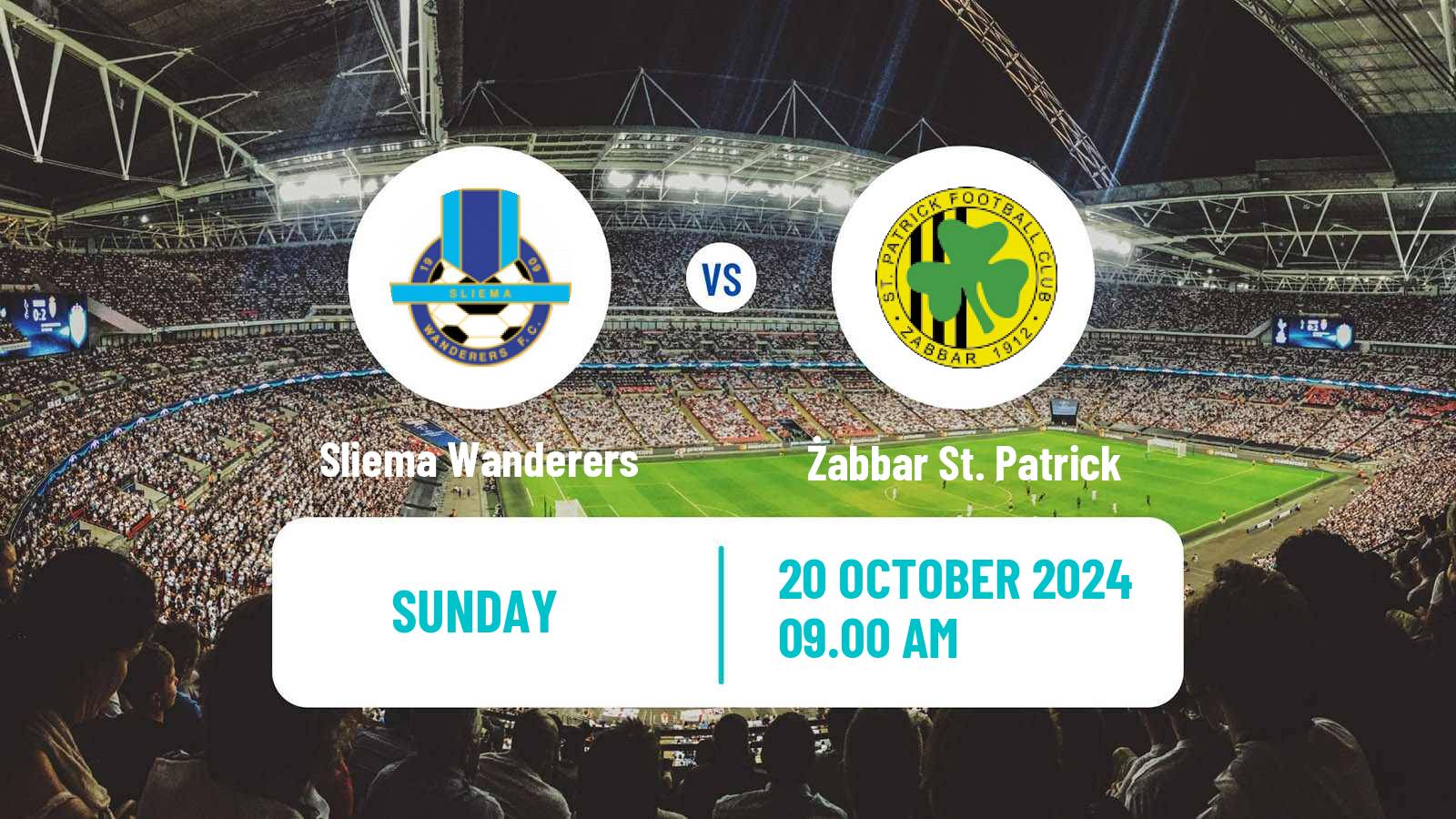 Soccer Maltese Premier League Sliema Wanderers - Żabbar St. Patrick