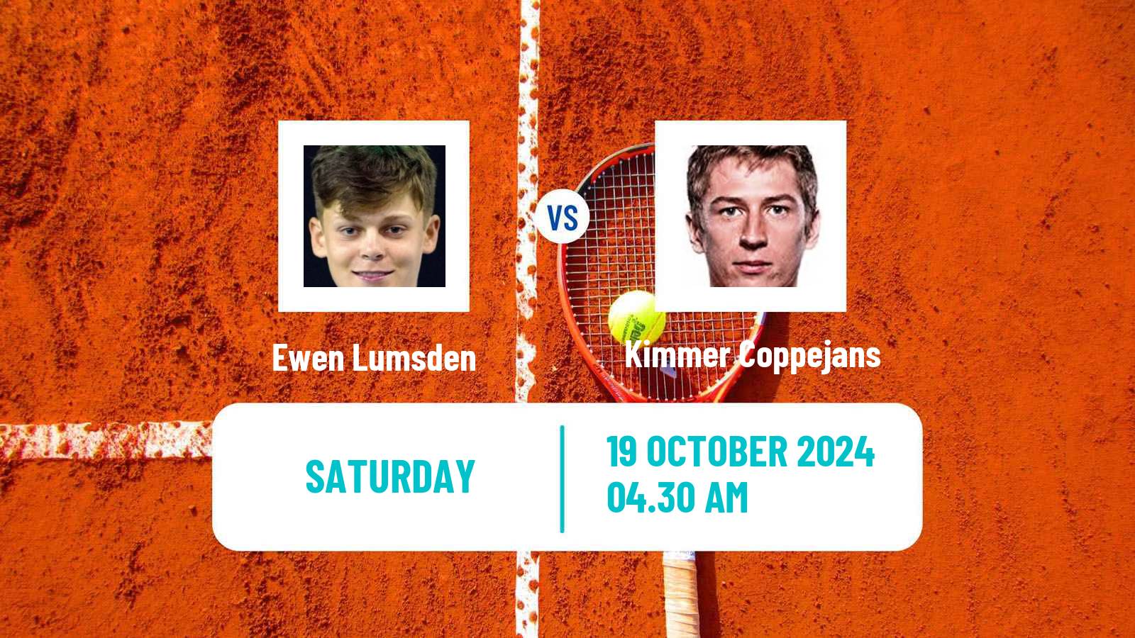 Tennis ITF M15 Monastir 42 Men Ewen Lumsden - Kimmer Coppejans