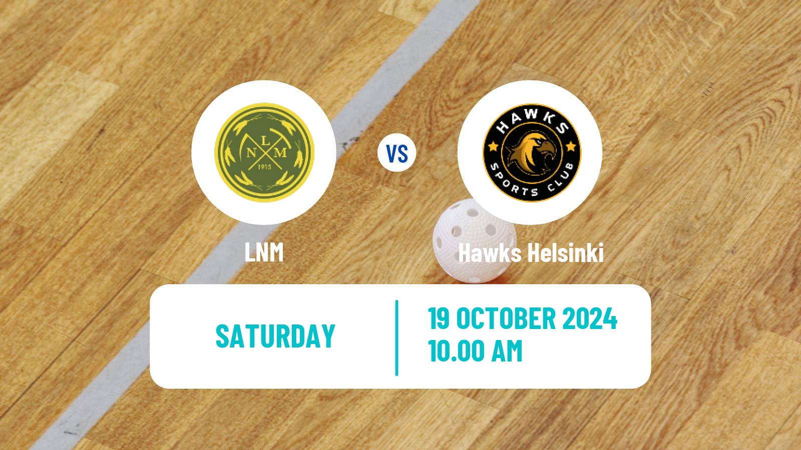 Floorball Finnish Divari LNM - Hawks Helsinki