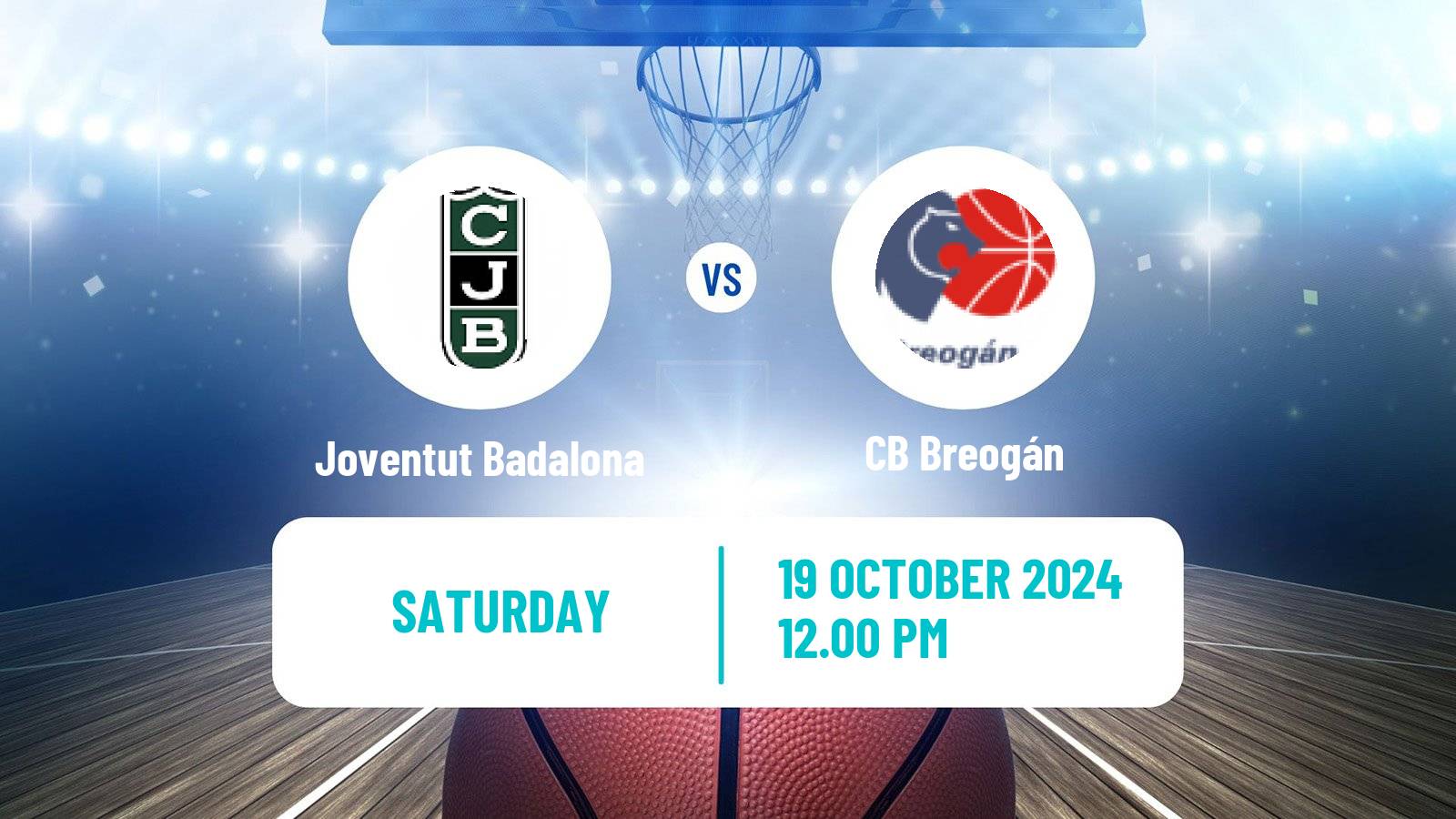 Basketball Spanish ACB League Joventut Badalona - CB Breogán